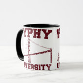 Mug Région yay d'université de Hyphy (Devant gauche)