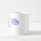 Mug Régisseur ce qui est dit sur le casque (Devant gauche)