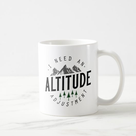 Mug Réglage d'altitude (Droite)