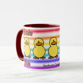 Mug Règle 2 de poussins (Devant gauche)