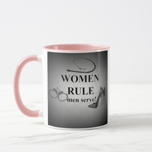 Mug Règle de femmes (Gauche)
