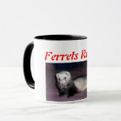 Mug Règle de furets ! ! (Devant gauche)