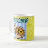 Mug règle de hiboux (Devant gauche)
