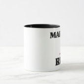 Mug Règle de MARMOTTES ! (Centre)