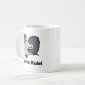 Mug Règle de pigeons ! (Devant gauche)