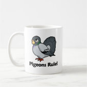 Mug Règle de pigeons ! (Gauche)