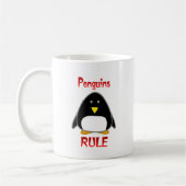 Mug Règle de pingouins (Gauche)
