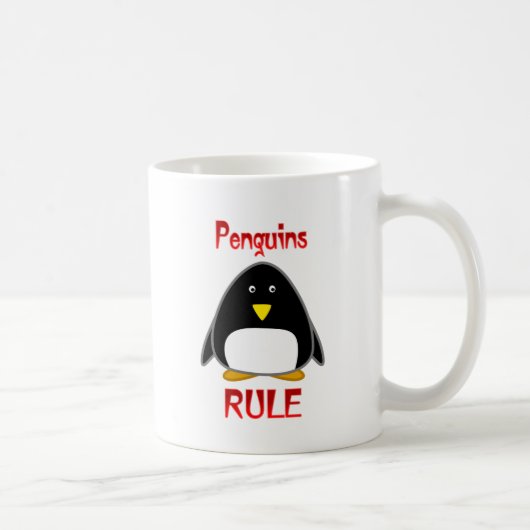 Mug Règle de pingouins (Droite)