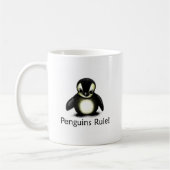 Mug Règle de pingouins ! (Gauche)