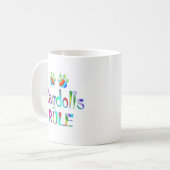 Mug Règle de Ragdolls (Devant gauche)