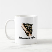 Mug Règle de ratons laveurs ! (Gauche)