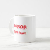 Mug règle des films d'horreur (Devant gauche)
