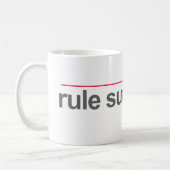 MUG "RÈGLE SUA SPONTE" -- (Gauche)