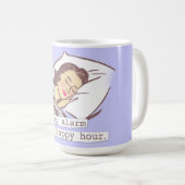 Mug Régler mon alarme pour une bonne heure (Devant droit)