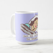 Mug Régler mon alarme pour une bonne heure (Devant gauche)