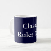 Mug Règles classiques OK (Devant gauche)