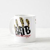 Mug Règles d'Austin de roche de CougarBeasties (Devant gauche)