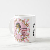 Mug Règles de basket-ball pour filles (Devant gauche)