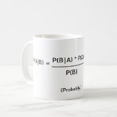 Mug Règles de Bayes ! (Devant gauche)