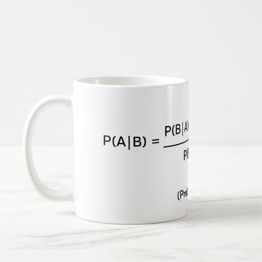Mug Règles de Bayes ! (Gauche)