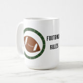 Mug Règles de Football (Devant gauche)