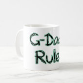 Mug Règles de G-Papa (Devant gauche)
