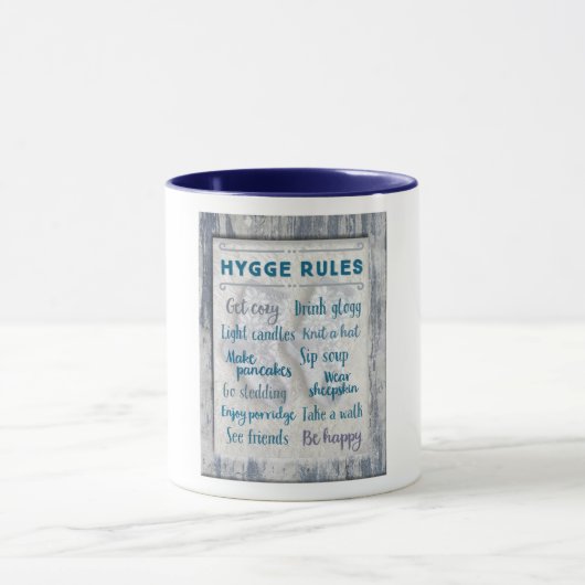 Mug Règles de Hygge (Centre)