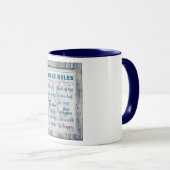 Mug Règles de Hygge (Devant droit)