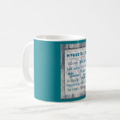 Mug Règles de Hygge (Devant gauche)