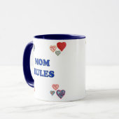 Mug Règles de maman (Devant gauche)