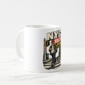 Mug Règles de NYC facultatives (Devant gauche)