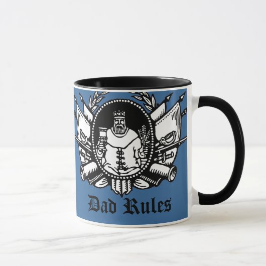 Mug Règles de papa ! (Droite)