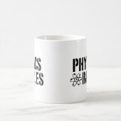 Mug Règles de physique (Centre)