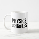 Mug Règles de physique (Gauche)