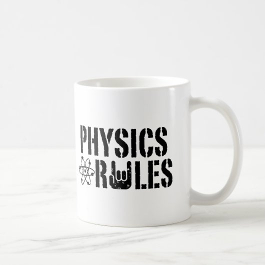 Mug Règles de physique (Droite)