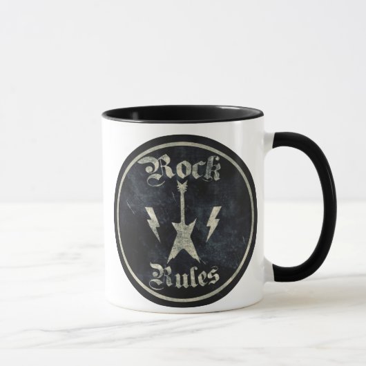 Mug Règles de roche ! ! (Droite)