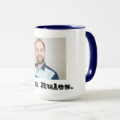 Mug règles d'évan (Devant droit)