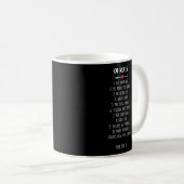 Mug Règles Ot pour les ergothérapeutes (Devant droit)