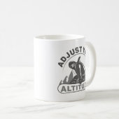 Mug Réglez votre altitude (Devant droit)