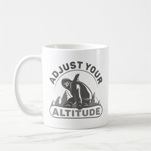 Mug Réglez votre altitude (Gauche)