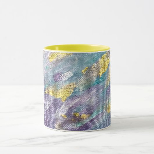 Mug Règne Calme Art Moderne (Centre)