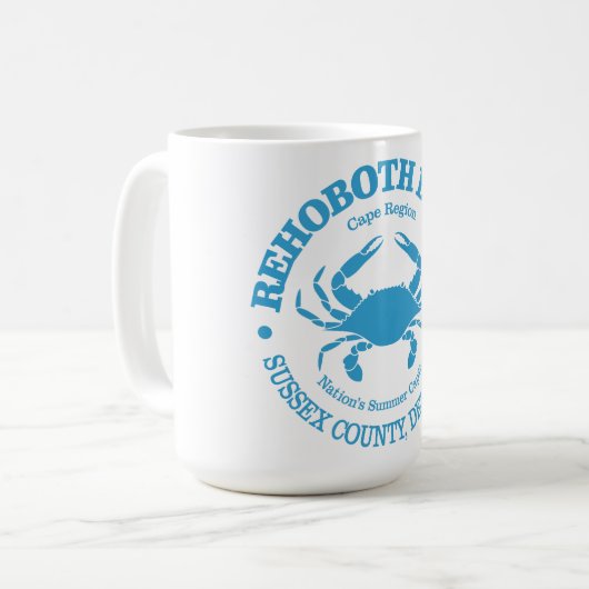 Mug Rehoboth Beach (crabe) (Devant gauche)