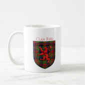Mug Reid Tartan Scottish Plaid Lion Rampant (Gauche)