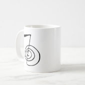 Mug Reiki : Cho Ku Rei : Le symbole de puissance juste (Devant gauche)