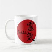 Mug Reiki - rouge, Reiki - rouge (Gauche)