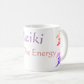 Mug Reiki Sentez L'Arc En Ciel Énergétique (Devant droit)