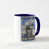 Mug Réimpression de l'affiche britannique de guerre. (Devant droit)