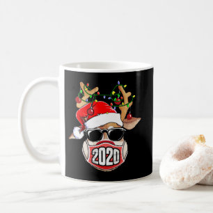 Mug Reindeer Avec Masque Visage Famille Noël 2020