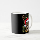 Mug Reindeer Camo American Flag Christmas Pajama X-mas (Devant droit)