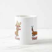Mug Reindeer Christmas Doxie (Centre)